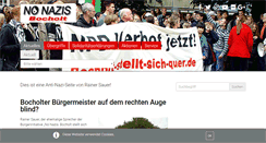 Desktop Screenshot of no-nazis-bocholt.de
